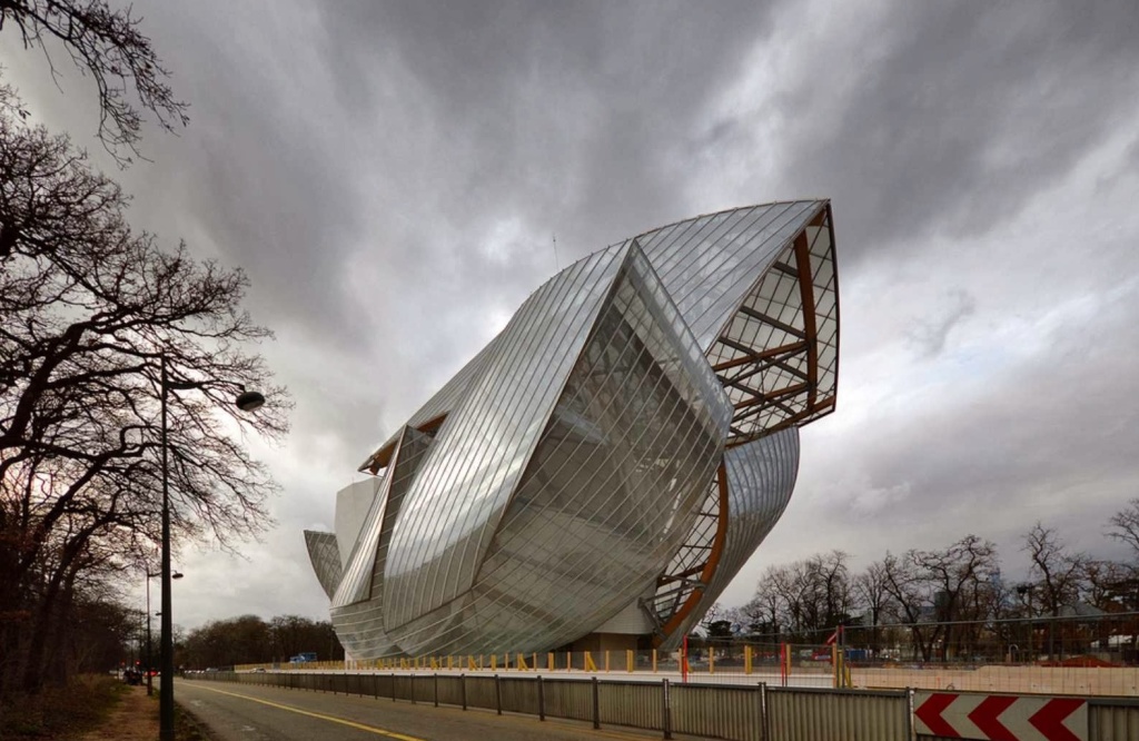 Frank Gehry exhibition at Fondation Louis Vuitton